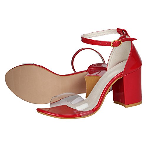 Image of Misto Women's and Girl's Formal Casual Suede Leather Block Heel Sandal
