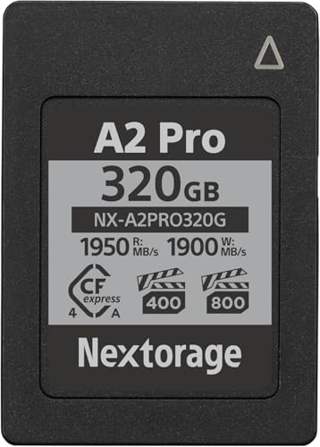 Nextorage 320GB CFexpress 4.0 Type A VPG 800 VPG 400 Japanese brand alpha camera compatible Memory...