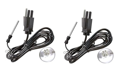 Rid Volt TAAM Professional Submersible Titanium Grounding Ground Probe with Suction Mount for Aquarium Fish Tank (2 Packs)