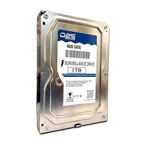 Image of D25 Video 1TB HardDisk for Hikvision (DS-7108HGHI-M1) 8 Channel DVR | 1 TB Hard-Disk for 8 Channel CCTV Camera DVR | 1TB Surveillance Hard Disk