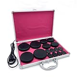 NEWFUM Pierre Chaude Massage,16 Pierres de Massage Chaudes, déales pour le Spa, la Massot...