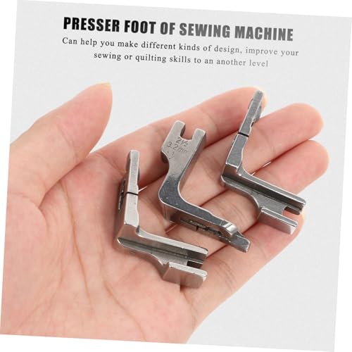 3 Pzs Pie Prensatelas Industrial para Máquina de Coser miniatura 4
