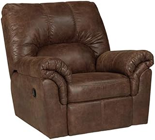 Signature Design by Ashley - Bladen Contemporary Plush Upholstered Rocker Recliner - Pull