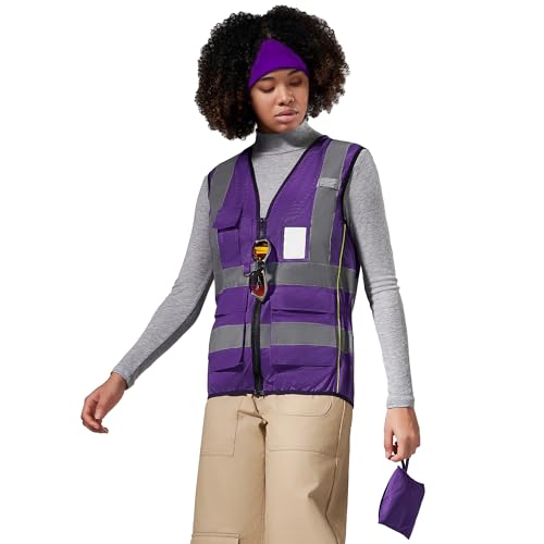 Gilet de sécurité femme ajusté zippé pour éviter le flottement