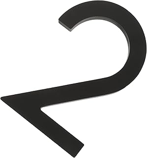 OSALADI Digital House Number Door Numbers Large Number Stickers Modern House Number Signs Deco Stickers Metal Mailbox Numbers Stickers Decorative Number Decals Street Number Address Digit