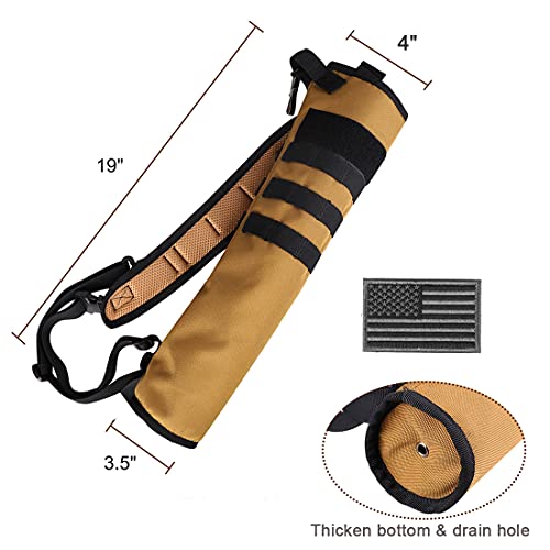 Bolsa de flechas plegable para evitar incómodos balanceos al tirar al blanco 4