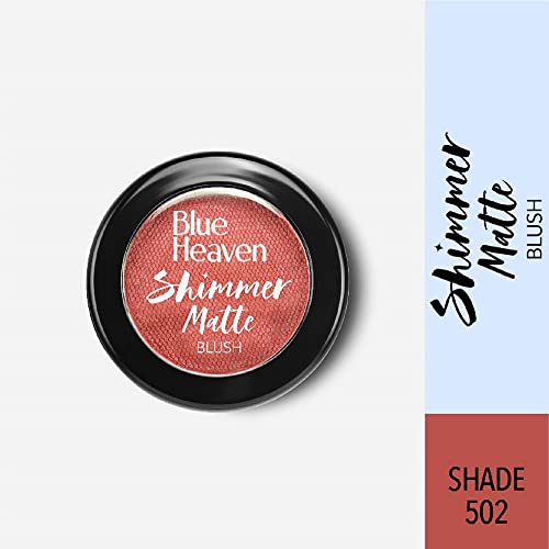 Image of Blue Heaven Shimmer Matte Blush - 502, 7gm