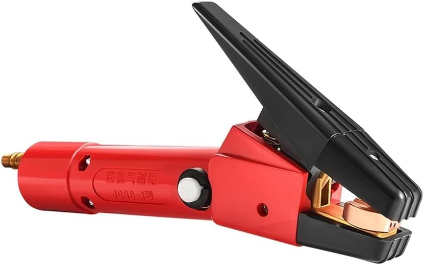 270MM Carbon Gouging Torch Air Carbon Arc Gouging Rods Electrode Holder Clamp 4-10MM Electrodes For Digging Groove Metal Cutting (A:Electrode Clamp)