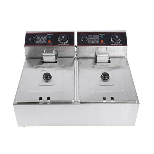 Friteuse double reservoir en acier inoxydable de haute qualité - 5