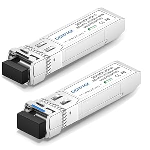 QSFPTEK 1 para 10G SFP+ BIDI