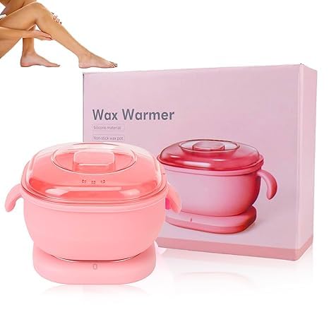 Red Square Electric Hot Wax Warmer Machine for Hair Removal, 400ml Removal Wax Heater, 100W Silicone Pot Liner, High Power Performance, Large Capacity, Versatile Usage, Easy to Clean-image-39