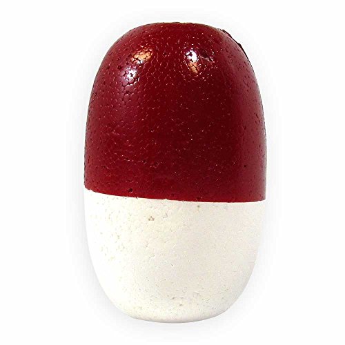 JIM BUOY 1504 Rope Floats, Red/White, 3