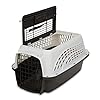 Petmate Two-Door Small Dog & Cat Carrier, Top or Front Loading, Made with Recycled Materials, 19 inches, For Pets up to 10 Pounds, Made in USA