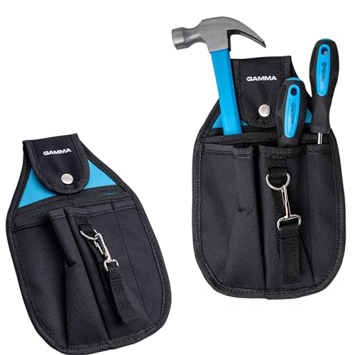 Porta Ferramentas para Cinto em Lona, 6 Bolsos, Gamma