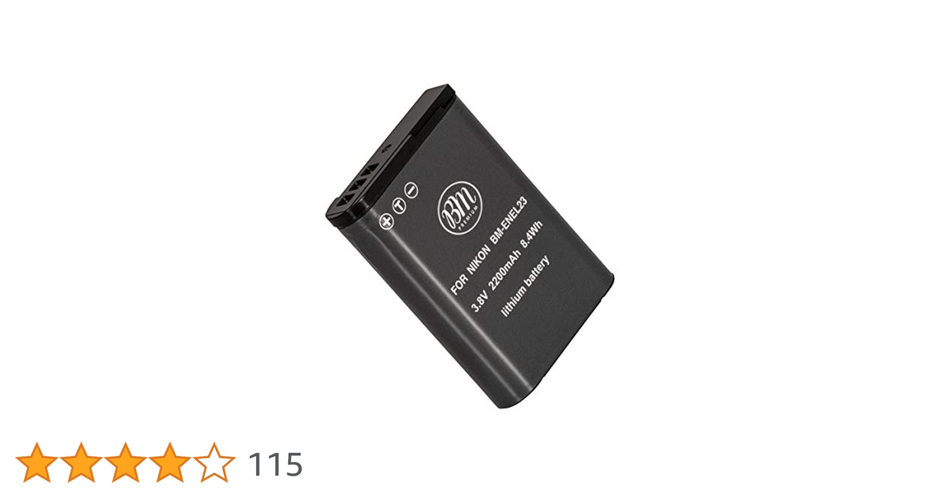 Nikon Camera Kingma En El23 EN EL23 EN-EL23 USB Battery Charger