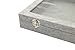 Wudygirl Velvet Jewelry Organizer Empty Jewelry Tray Organizer Jewelry Box Storage Case Display Necklaces Earring Stackable Tray Containers Clear Lid (DIY Box)
