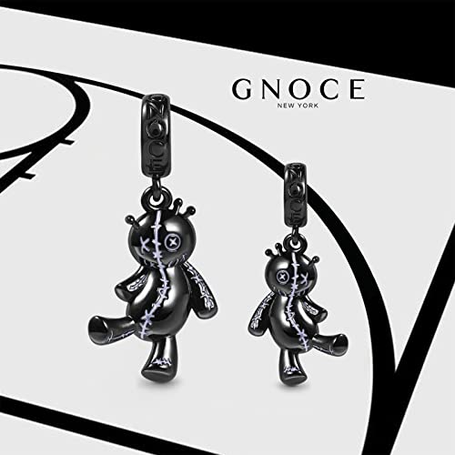 Image of GNOCE Witch Cauldron Pendant Charm,S925 Sterling Silver with Ruby Gemstones Dangle Charms Bead For Bracelets /Necklace Jewelry Gift For Women Girls Wife Daughter