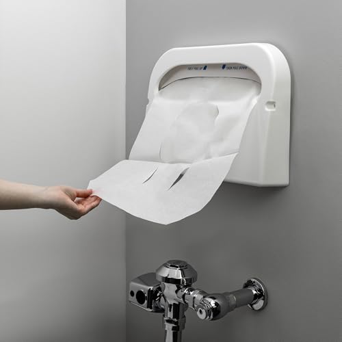 Image of Hospeco Discreet Seat DS-1000 Half-Fold Toilet Seat