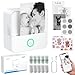 eSynic Mini Thermal Printer for Phone Portable Photo Printer with 10 Rolls Of Thermal Paper Inkless Bluetooth Sticker Printer for Android IOS Kid Sticker Machine for Photos, Journals, Study Notes