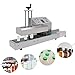 Industrial 1800W Induction Cap Sealing Machine, 110V- Heavy-Duty Automatic Bottle Foil Sealer for Factory, Pharmaceutical, Cosmetic & Chemical Lines, Adjustable Height & Speed, 10-30 PCS/Min