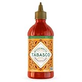 TABASCO Brand Buffalo Style Sauce, Medium Hot Sauce, Easy-to-Squeeze Bottle, Thick & Tangy, Five Simple Ingredients, Great on Chicken Party Wings & More, 8.6 Fl Oz (Pack of 1)