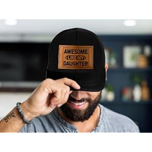 Gifts for dad from daughter fathers day hat birthday gifts for dad from daughter adjustable fit comfortable cotton perfect for fathers day awesome father daughter trucker hat  urban country home decor