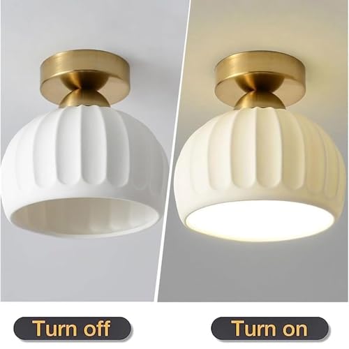 Plafonniers en céramique blanche pour optimiser l'éclairage de plafond - 4