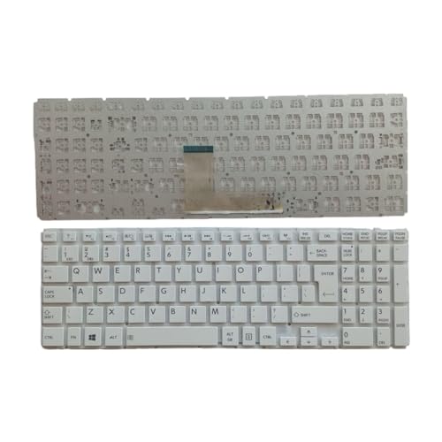 Teclado retroiluminado Toshiba Satellite L50-B L55-B versión español repuesto marrón