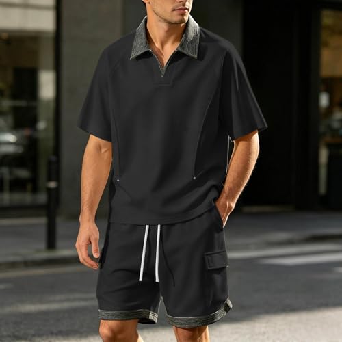 Pantalones de chándal de verano para hombre cómodos con bolsillos 3