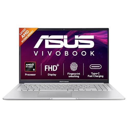 Image of ASUS Vivobook 15 (2026),AMD Ryzen 5 150,Fingerprint Sensor,16GB RAM, 512GB SSD,FHD, 15.6 inch, (39.6 cm),Windows 11,M365 Basic(1 Year)* Office 2024,Cool Silver,1.70 2 Year Brand Warranty
