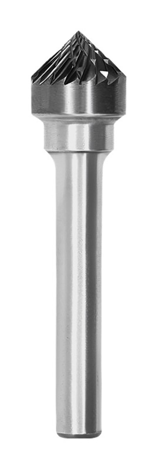 1Pcs-6mm Shank Diameter Solid Carbide,Type K Rotary Tungsten Steel Cylindrical Grinding Tool,Metal Plastic(KX1005M06)