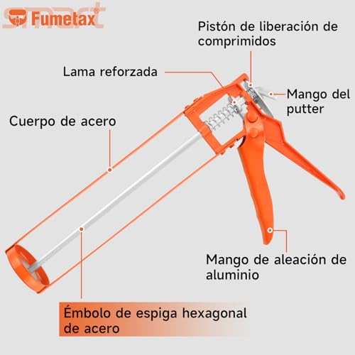 Pistola para tubo de silicona 2 Imagen adicional