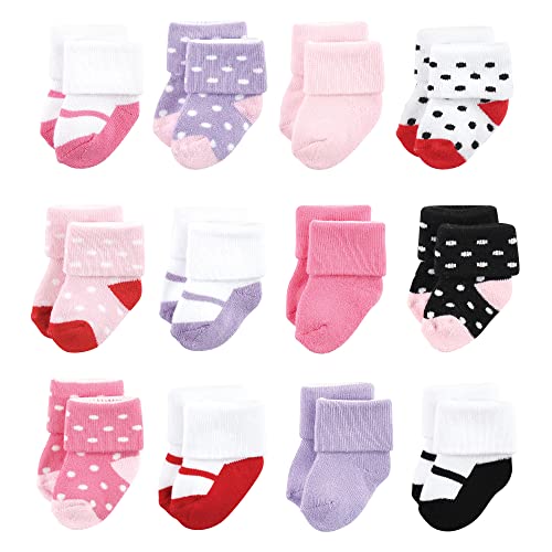Image of Luvable Friends Baby Newborn and Baby Terry Socks