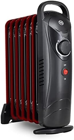 Oil mini heater-2 Oil Filled Radiator Heater, Portable Space Heater, 700W Energy Saving