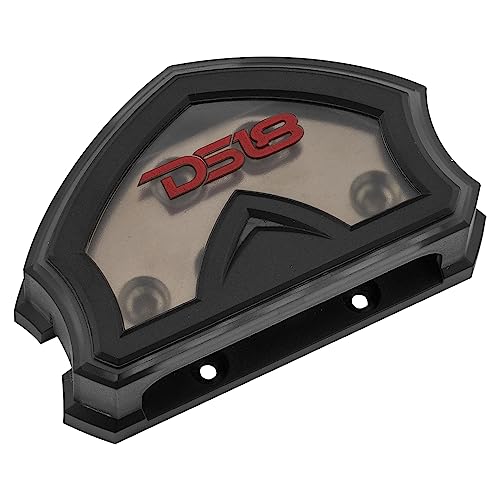 Bloc de distribution DS18 DB2040 avec 2 entrées et 4 sorties 0-GA plaqué nickel