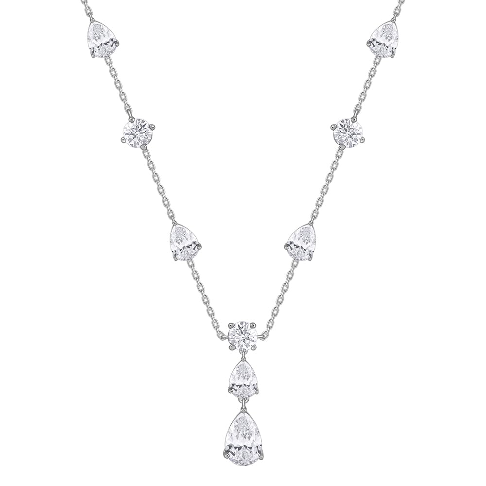 925 Silver Midnight Rain Necklace|Pendant to Gift Women & Girls | With Certificate of Authenticity and 925 Stamp | 6 Months Warranty-image-47