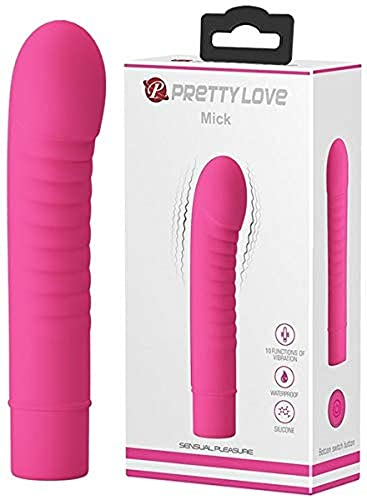 Mini vibrator rose profond Pretty Love Mick stimulateur clitoridien et vaginal discret
