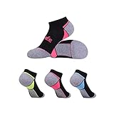 No Show Athletic Running Socks for Women Low Cut Performance Soft Cushion 6 Sets