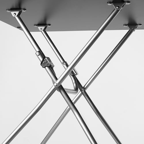 Table pliante noire GUNDE ProTuning 67x67 cm pour optimiser l'espace - 4