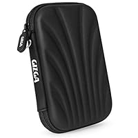 GIZGA 2.5″ Hard Drive Case Self Tattoo Hard Shell (Black)