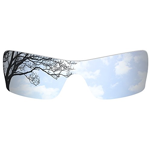 Dynamix Polarized Replacement Lenses For Oakley Batwolf Oo9101 | Easy To Install | Fit Perfectly | Titanium #TOP4
