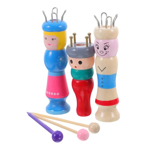 EXCEART Ensemble 3 Outils Tissage Poupées Kit Tricot Débutant Fil DIY – vue 8