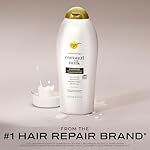 OGX Nourishing + Coconut Milk Shampoo, Hydrating & Restoring Shampoo Moisturizes for Soft Hair After the First Use, Paraben-Free, Sulfate-Free Surfactants, 25.4 fl. oz - Image 2