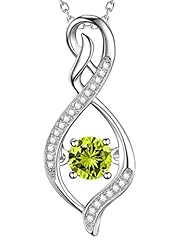 A8 August Birthstone Peridot Necklace
