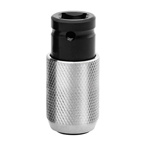 Adaptador de llave de vaso – Adaptador convertidor de llave de 6,3 x 2,8 cm para martillo eléctrico | Adaptador de destornillador para enchufe | Adaptador de llave eléctrica multiusos para llaves de