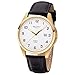 Produktbild Regent Herren Analog Quarz Uhr mit Leder Armband 11100300