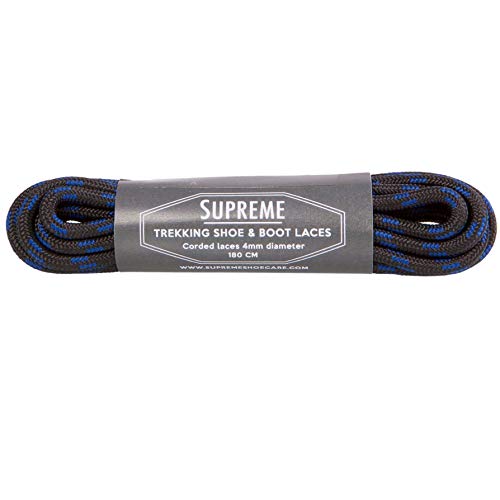 Supreme Shoe Care, Lacci per scarpe, (Black & Blue...