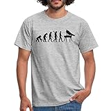 Spreadshirt Turnen Evolution Turner Pauschenpferd Männer T-Shirt, 4XL