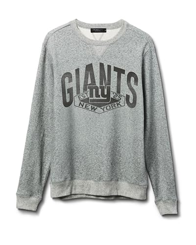 Junk Food Clothing New York Giants Formation Fleece - Medium Grey