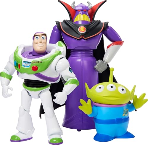 image for Mattel Disney Pixar Storytellers Story Intergalactic 3-Pack of Action 